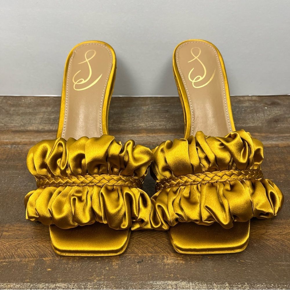Sam Edelman Women’s Gold Kady Sandals- Size 5.5 - Picture 6 of 9
